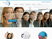 Tablet Screenshot of grupotercerafase.com